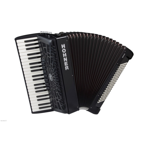 HOHNER BRAVO III 120 New Bellow Black klavirska harmonika s torbom