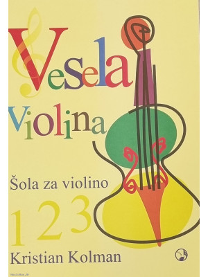 DZS Vesela violina 123 Kolman udžbenik glazbene teorije