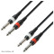 ADAM HALL K3TPP0600 2 x 6.3 Mono-2 x 6.3 Mono 6 m audio kabel