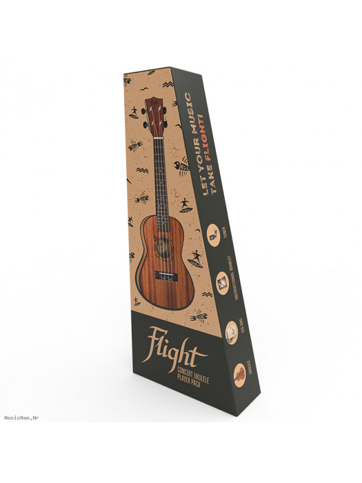 FLIGHT NUC310 koncert ukulele set
