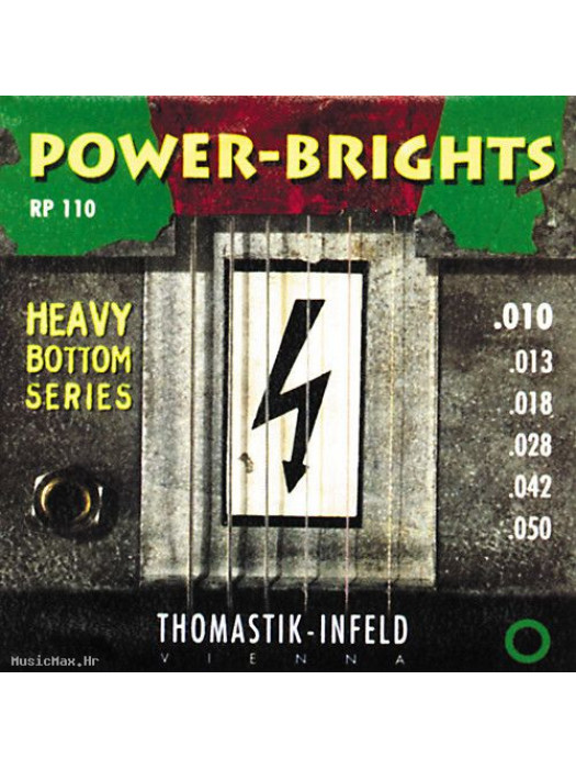 THOMASTIK RP110 Power Brights 10-50 žice za električnu gitaru