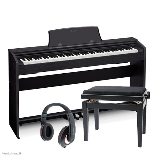 CASIO PX-770 BK Black digitalni klavir - set