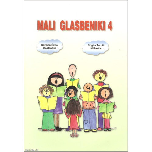 DZS Mali glasbeniki 4 udžbenik glazbene teorije
