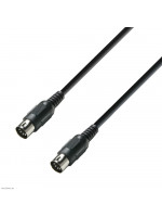 ADAM HALL K3MIDI0075BLK 0.75 m MIDI kabel