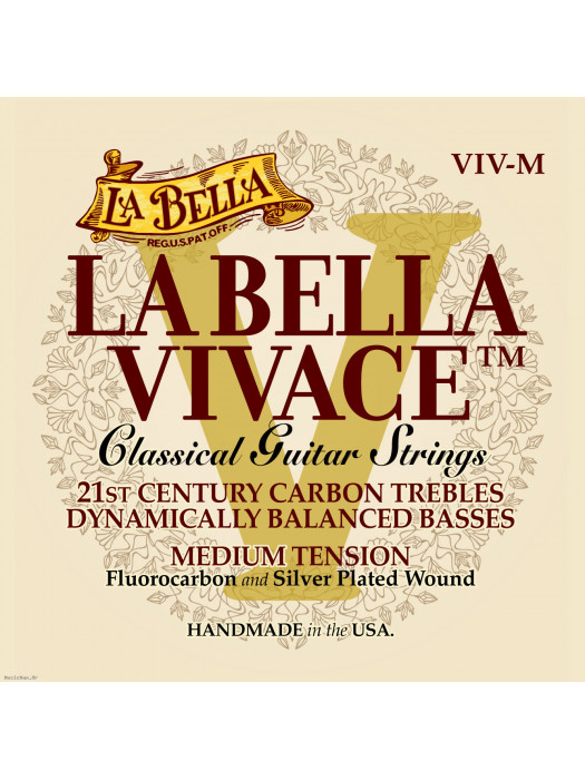LA BELLA VIVACE MEDIUM žice za klasičnu gitaru