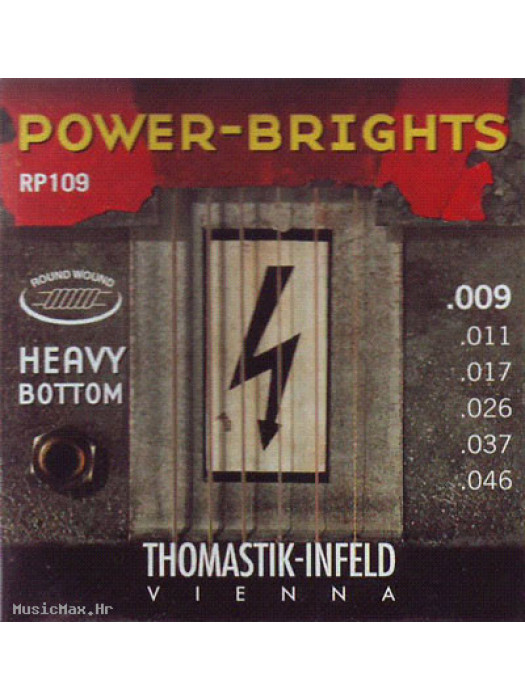THOMASTIK RP109 Power Brights 9-46 žice za električnu gitaru