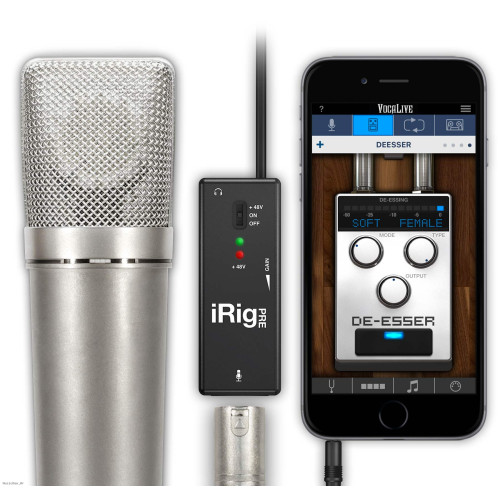 IK MULTIMEDIA iRIG PRE mikrofonsko pretpojačalo