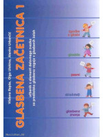 DZS Glasbena začetnica 1 Repše, Ulokina, Urbančič udžbenik glazbene teorije