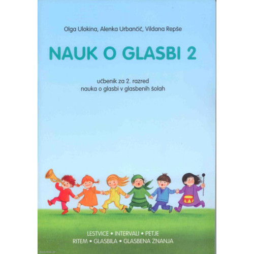 DZS Nauk o glasbi 2 Repše, Ulokina, Urbančič udžbenik glazbene teorije