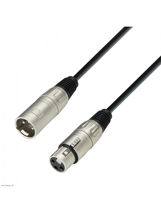ADAM HALL K3MMF0100 XLR-XLR 1 m mikrofonski kabel
