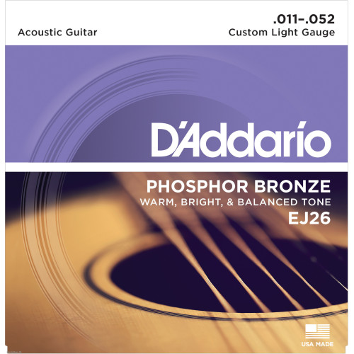 DADDARIO EJ26 11-52 žice za akustičnu gitaru