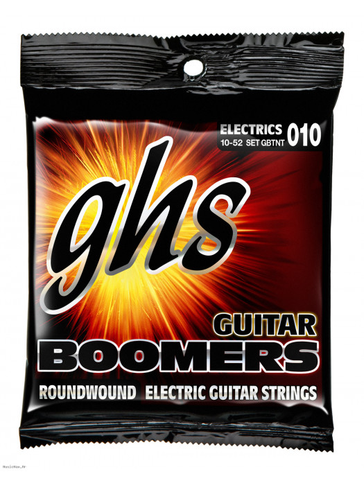 GHS GBTNT Boomers 10-52 žice za električnu gitaru