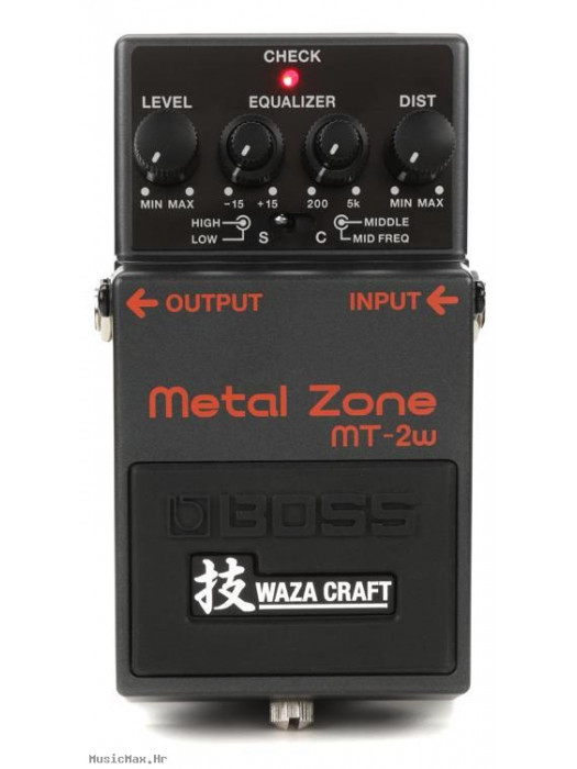 BOSS MT-2W WAZA CRAFT Metal Zone Distortion gitarski efekt