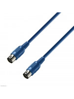 ADAM HALL K3MIDI0150BLU Midi 1.5m MIDI kabel