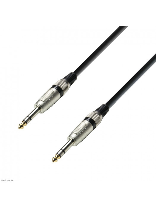 ADAM HALL K3BVV0060 6.3 Stereo-6.3 Stereo 60 cm audio kabel