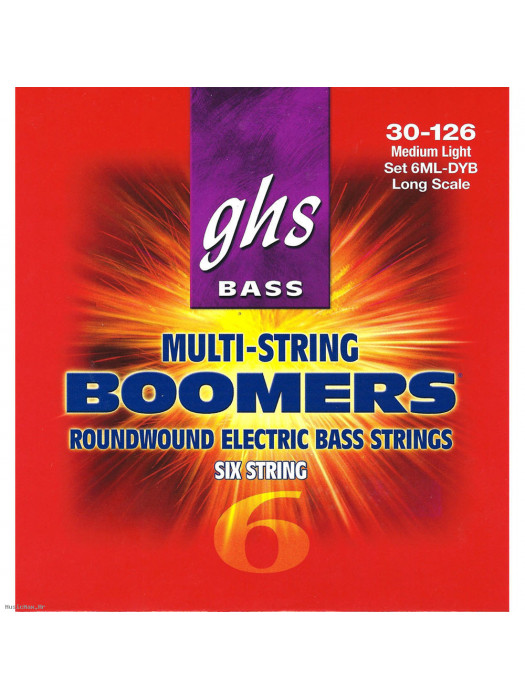 GHS 6ML-DYB Boomers 030-125 žice za bas gitaru