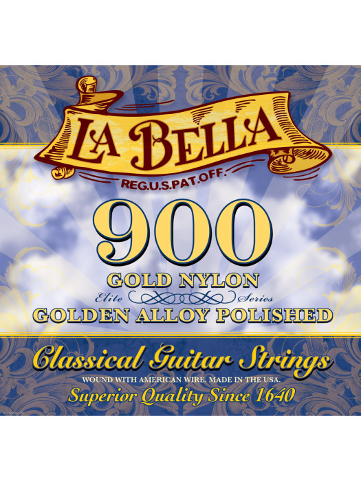 LA BELLA 900 ELITE GOLD žice za klasičnu gitaru