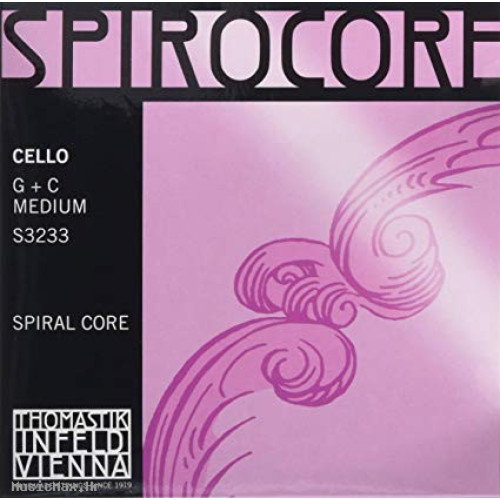 THOMASTIK S3233 Spirocore C+G 4/4 Medium žice za violončelo
