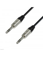 ADAM HALL K4BVV0150 6.3 Stereo-6.3 Stereo 1.5m audio kabel
