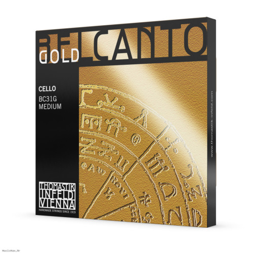 THOMASTIK BC31G Belcanto Gold 4/4 žice za violončelo