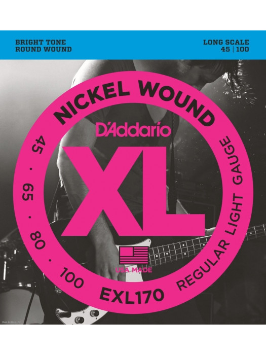 DADDARIO EXL170 45-100 žice za bas gitaru