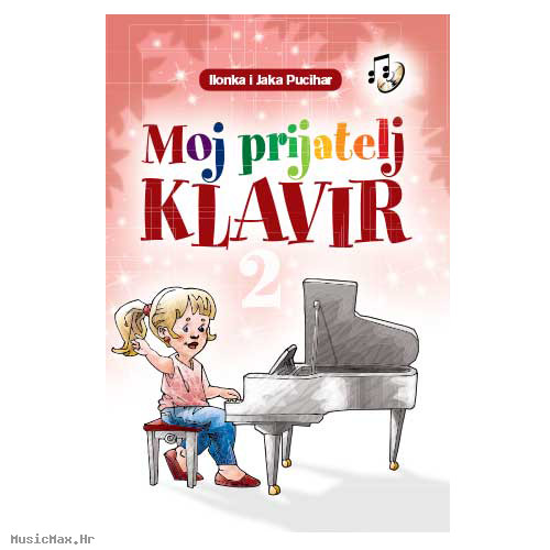 DZS PUCIHAR: Moj prijatelj klavir 2 udžbenik za klavir