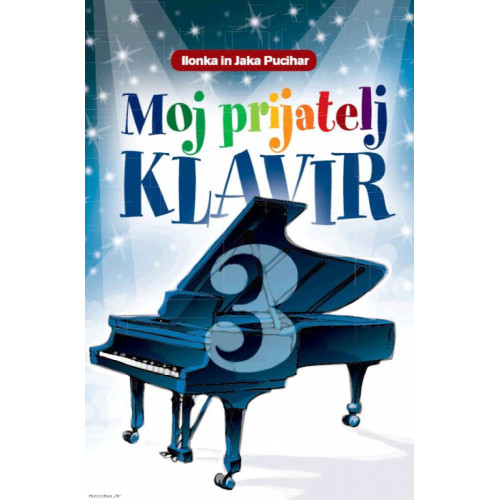 DZS Moj prijatelj klavir 3 Pucihar udžbenik za klavir