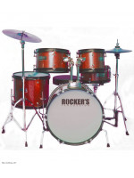 ROCKERS JBJ1049A (16,8,10,12,10) RD akustični bubnjevi - set