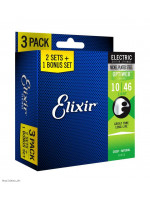 ELIXIR 16552 OPTIWEB 3-Pack 10-46 coated žice za električnu gitaru