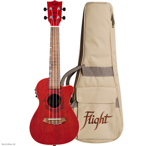 FLIGHT DUC380 CEQ Coral koncert ukulele