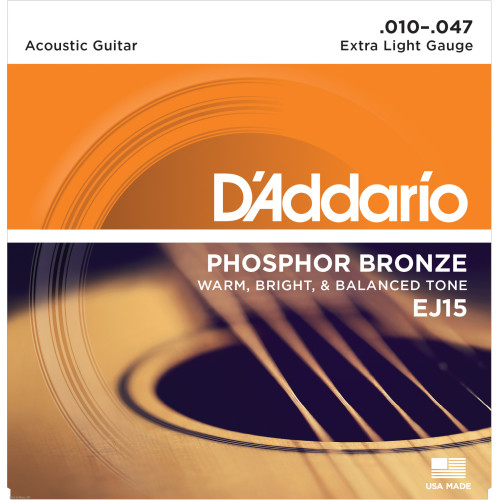 DADDARIO EJ15 10-47 žice za akustičnu gitaru