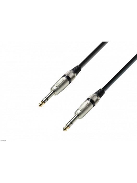 ADAM HALL K3BVV0150 6.3 Stereo-6.3 Stereo 1.5 m audio kabel