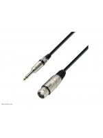 ADAM HALL K3MFP0100 XLR Female-6.3 Mono 1 m mikrofonski kabel
