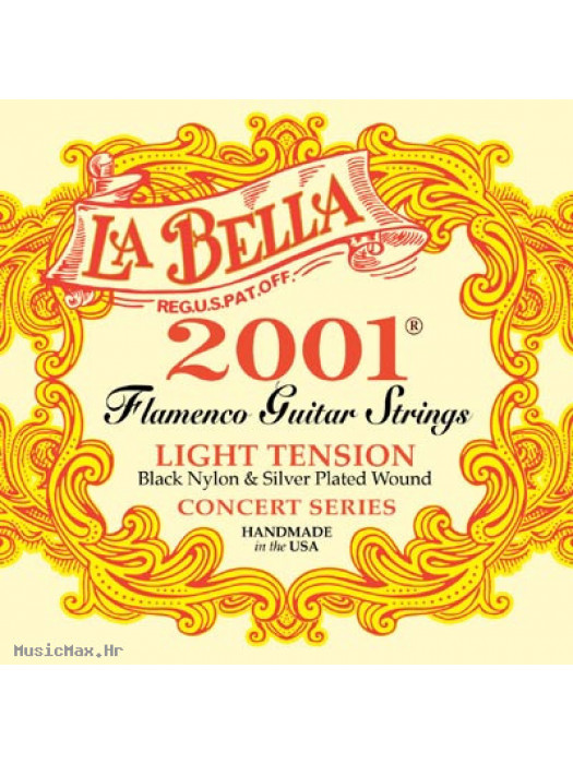 LA BELLA 2001 FLAMENCO LIGHT žice za klasičnu gitaru