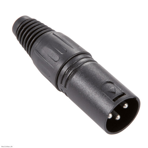 ADAM HALL 7850 XLR Male Black konektor
