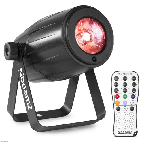 BEAMZ PS12W LED SPOT 12W RGBW IR led stroboskop