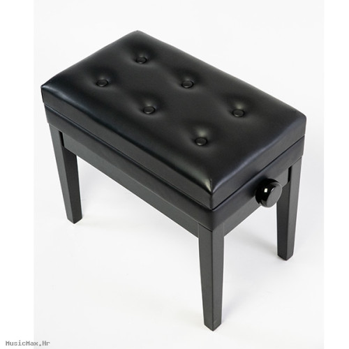 FLIGHT FBKGC-1 Black Gloss klavirska klupica