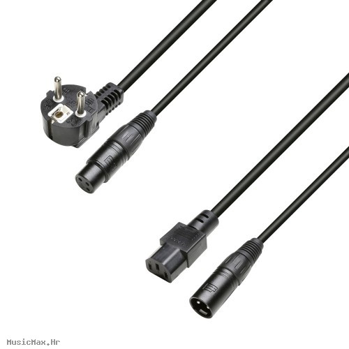 ADAM HALL 8101PSAX0500 With Power Cable 5m kabel za aktivni zvučnik