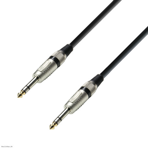 ADAM HALL K3BVV0300 6.3 Stereo-6.3 Stereo 3 m audio kabel
