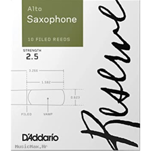 DADDARIO DJR1025 RESERVE 2.5 trske za alt saksofon