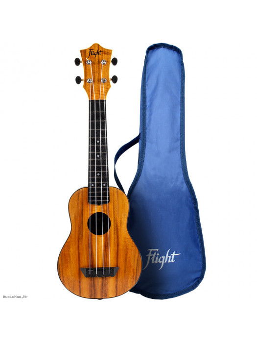 FLIGHT TUS55 Acacia sopran ukulele s torbom