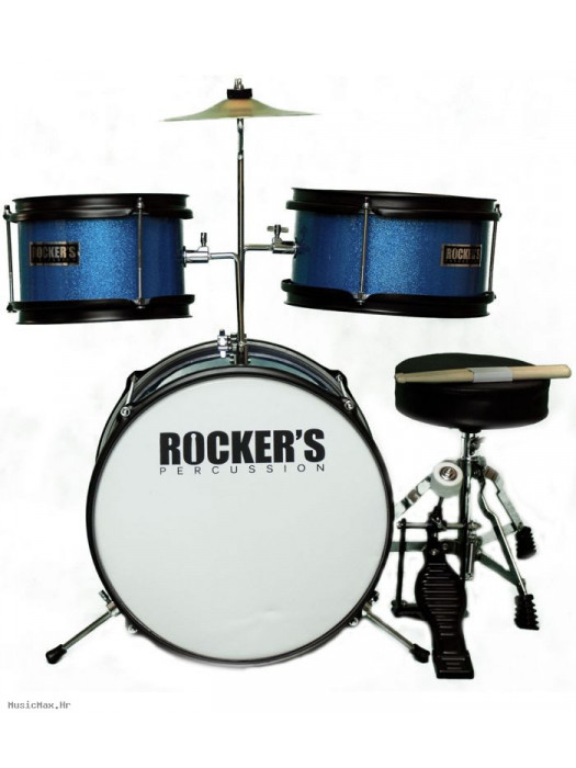 ROCKERS 3-14 BL JUNIOR DRUMSET akustični bubnjevi - set