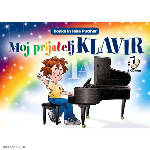 DZS Moj prijatelj klavir 1A Pucihar udžbenik za klavir
