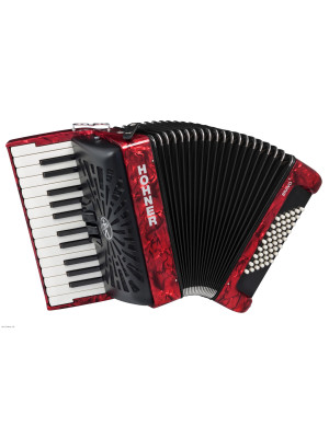 HOHNER Bravo II 48 New Bellow WB RED harmonika