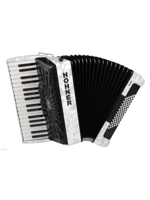 HOHNER BRAVO III 72 White klavirska harmonika s torbom