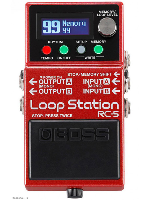 BOSS RC-5 Loop Station Looper pedala
