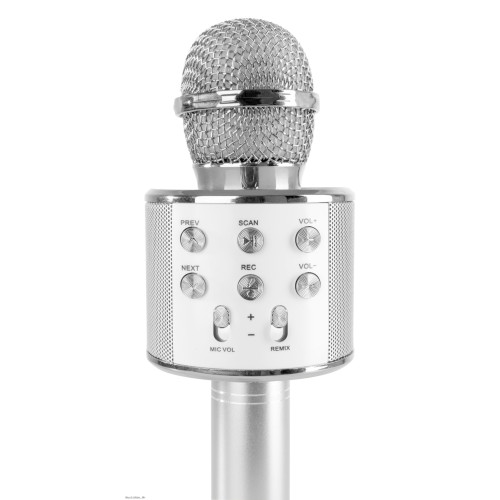 VONYX KM01 BT/MP3 Silver karaoke mikrofon