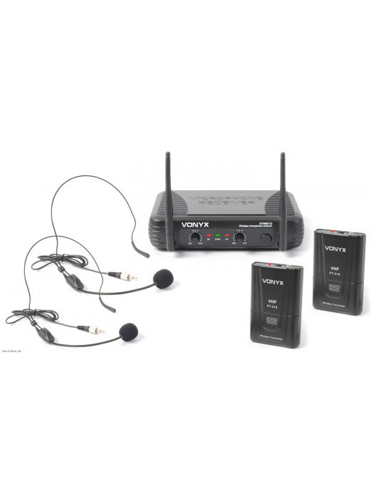 VONYX STWM712H VHF 2 Channel bežični naglavni mikrofon