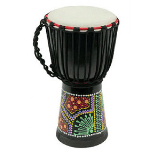 TERRIS TD4-8 Red/Blk 8" djembe