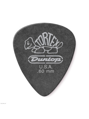 DUNLOP 488R.60 Tortex Pitch Black Standard 0.60 trzalica